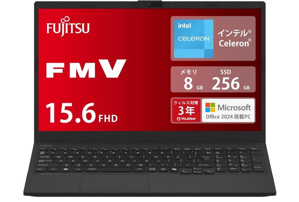 富士通 ノートパソコン FMVWJ2A112_AZ