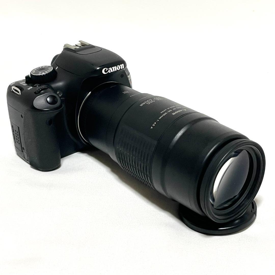 即購入OK❣️ Canon EOS Kiss X4 200mm望遠ズームレンズ