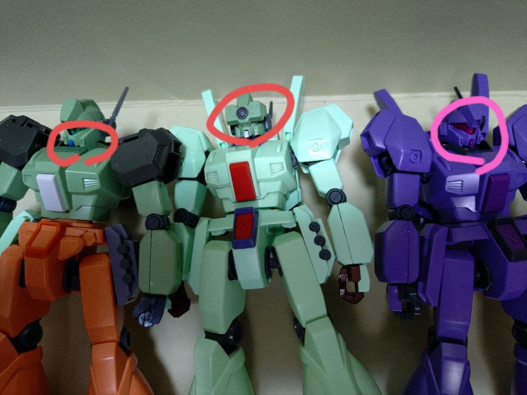 HGジェガン組済みセット