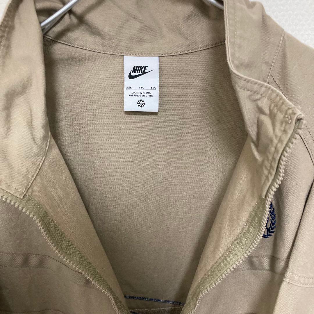 【希少サイズ2XL】ナイキ キャンバスジャケット アノラック ハーフジップ