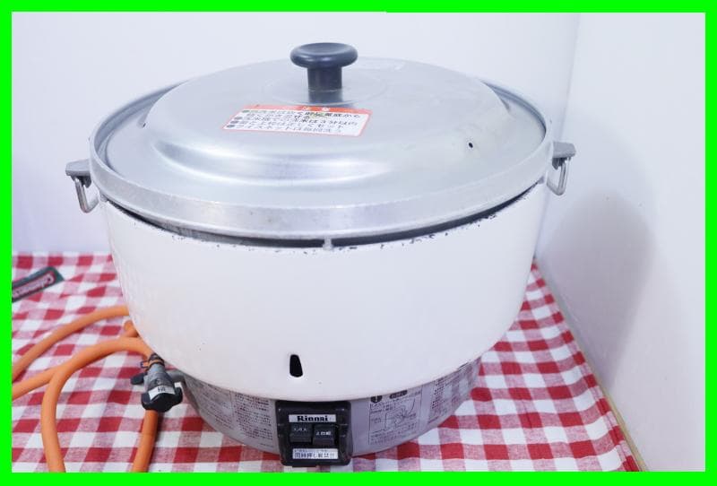 ◆リンナイ業務用ガス炊飯器4升/8L型式：RR-40S1　プロパンガス