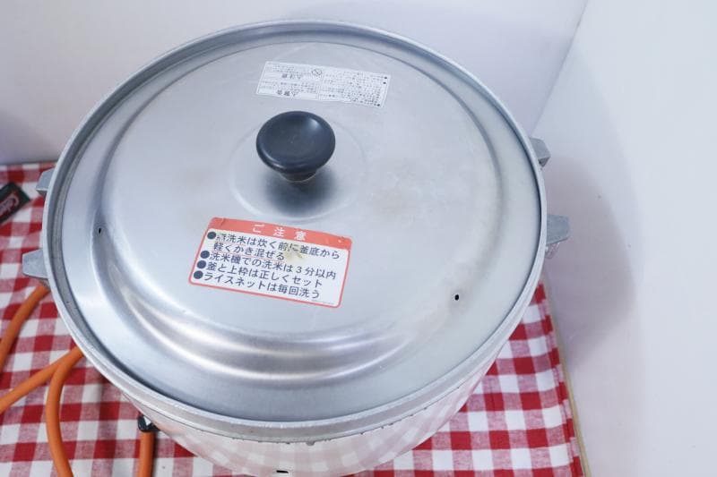 ◆リンナイ業務用ガス炊飯器4升/8L型式：RR-40S1　プロパンガス