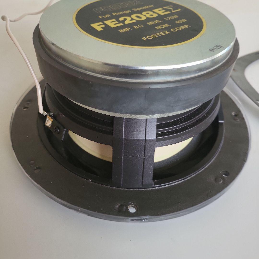 FOSTEX フルレンジスピーカー FE208EΣ 2個セット値下げ中