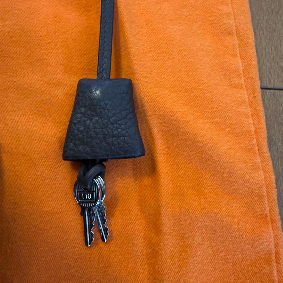 エルメス ヴィクトリア35 トリヨンクレマンス ショコラ シルバー金具