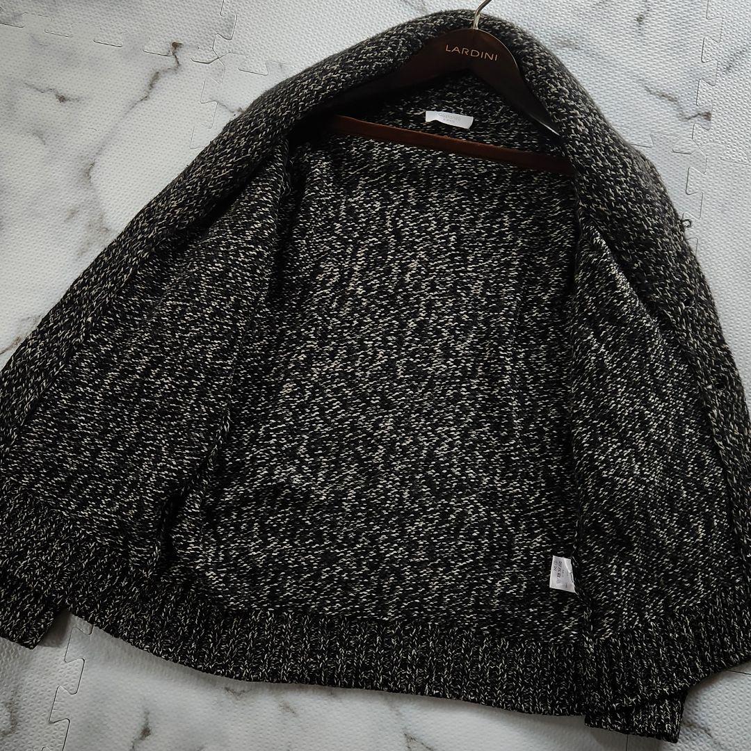 極美品✨XL相当 コスタンザ クルチアーニ ニット ジャケット 総カシミヤ