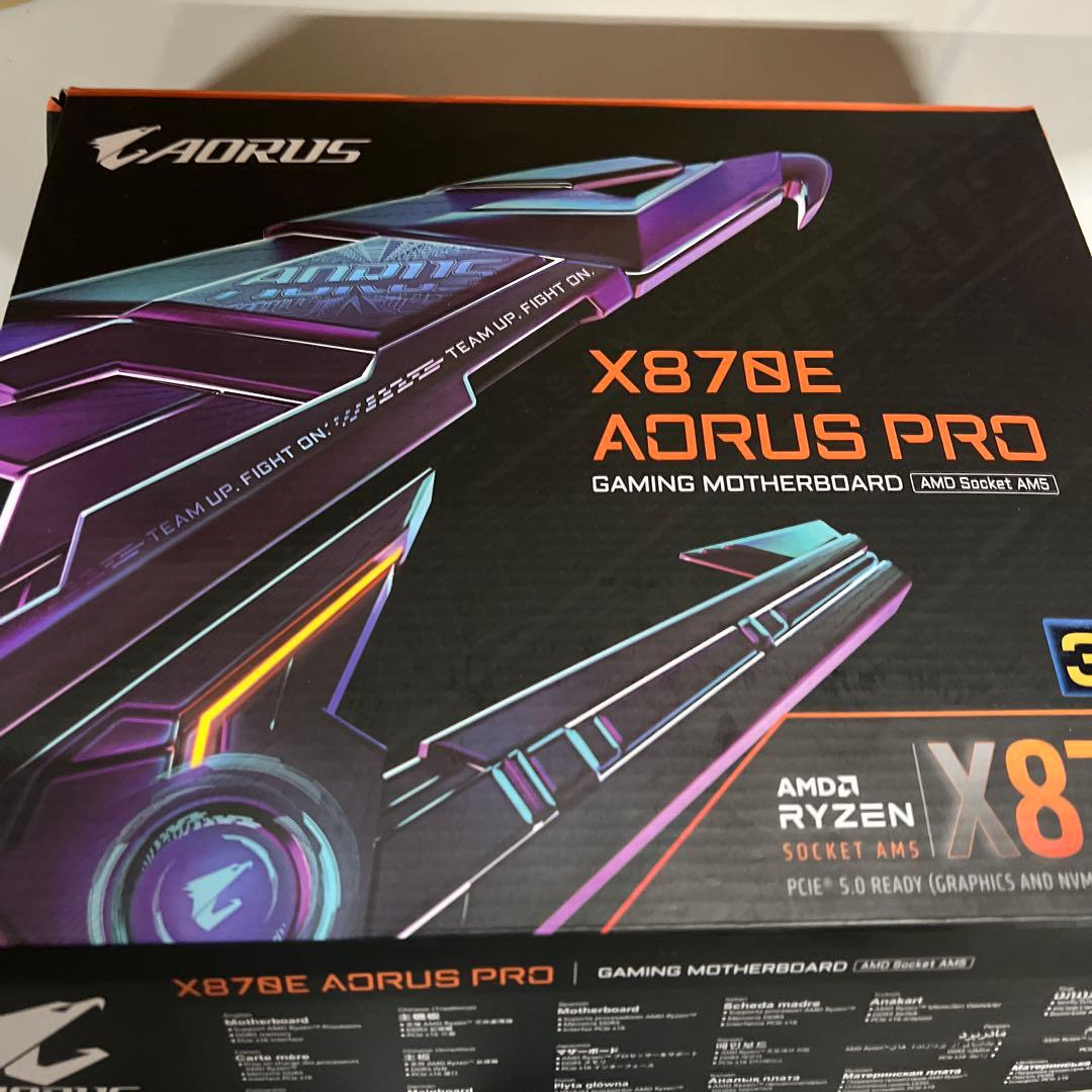 GIGABYTE X870E AORUS PROマザーボード
