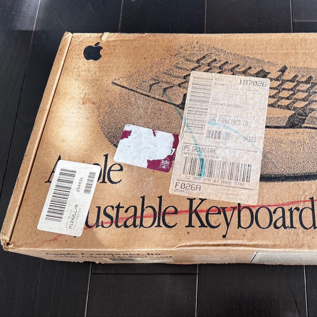 希少 Apple Adjustable Keyboard USA Version