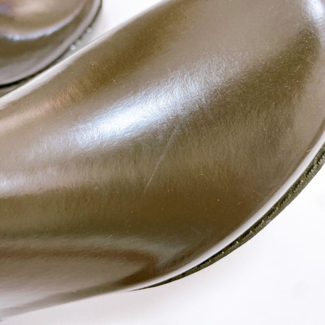 未使用 AIGLE エーグルカーヴィル2 レインブーツ 37 ブラウン