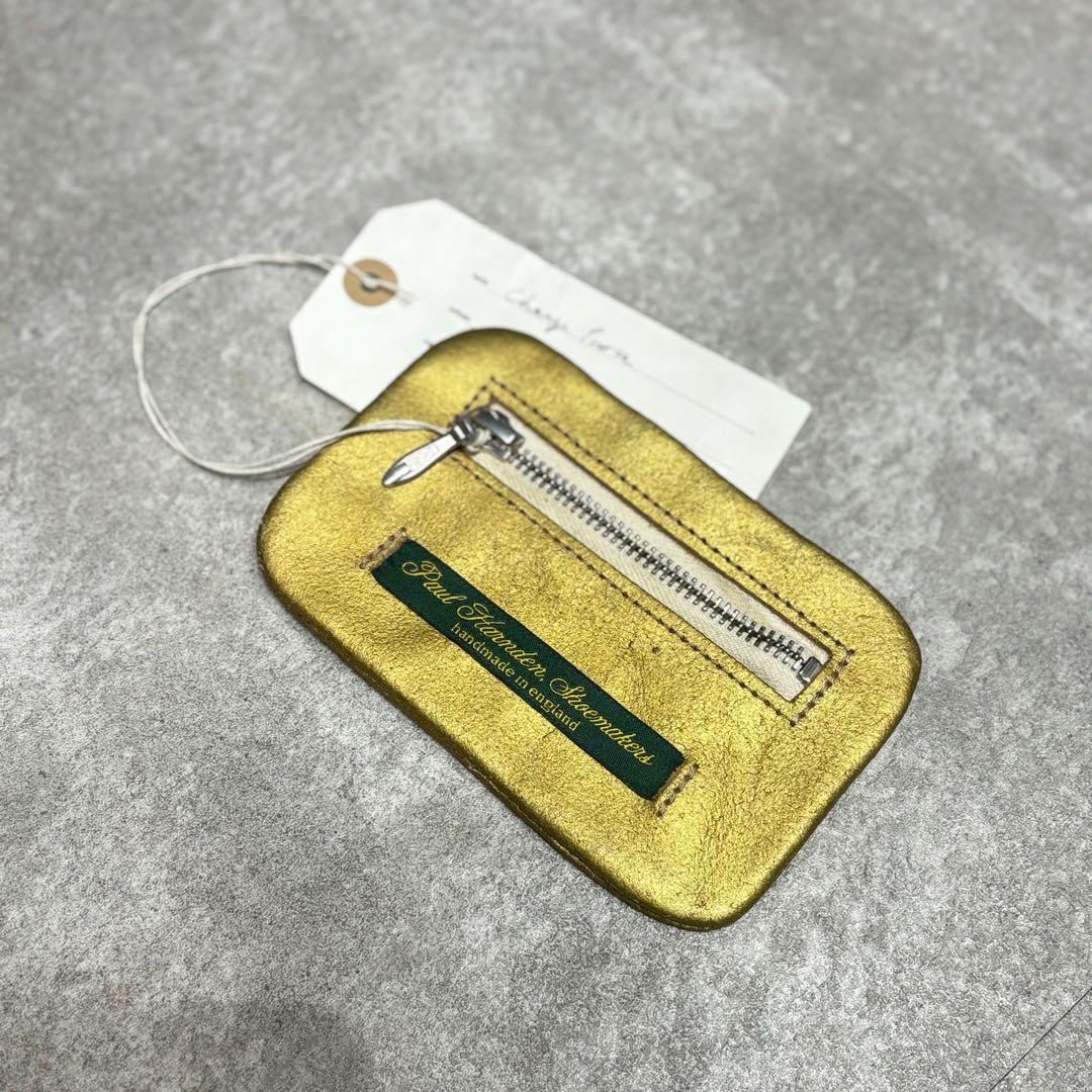 新品未使用品 ポールハーデン ケース ゴールド