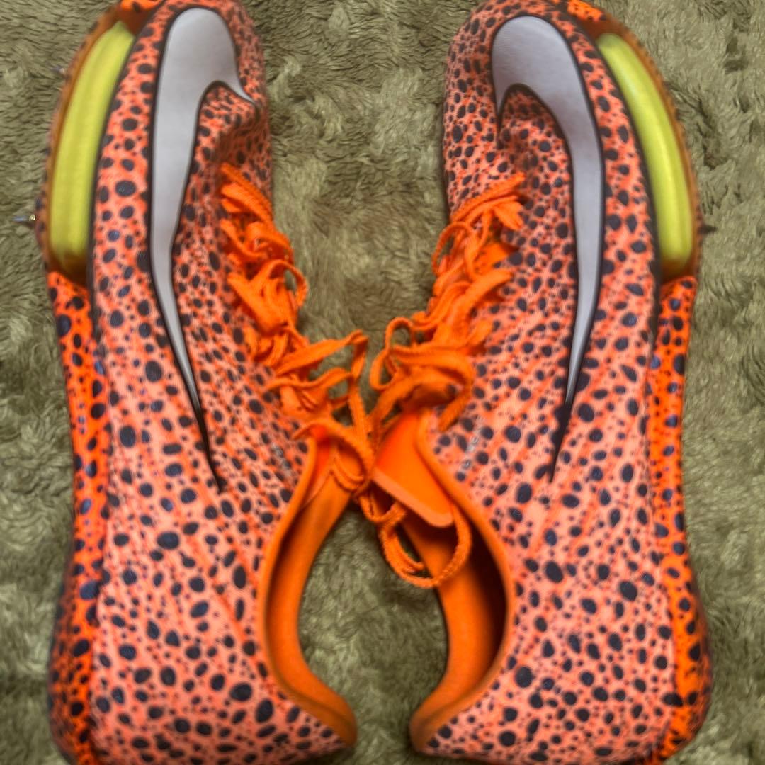 Nike スパイク・シューズ オレンジ/黒