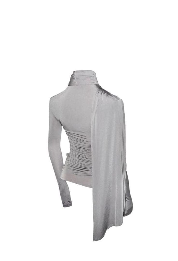 トップス theredthread S asymmetric drape tops