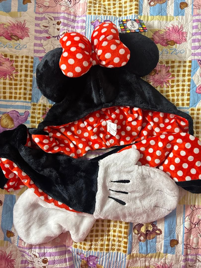 【未使用品】タグ付き！ミニー マフラーキャップ