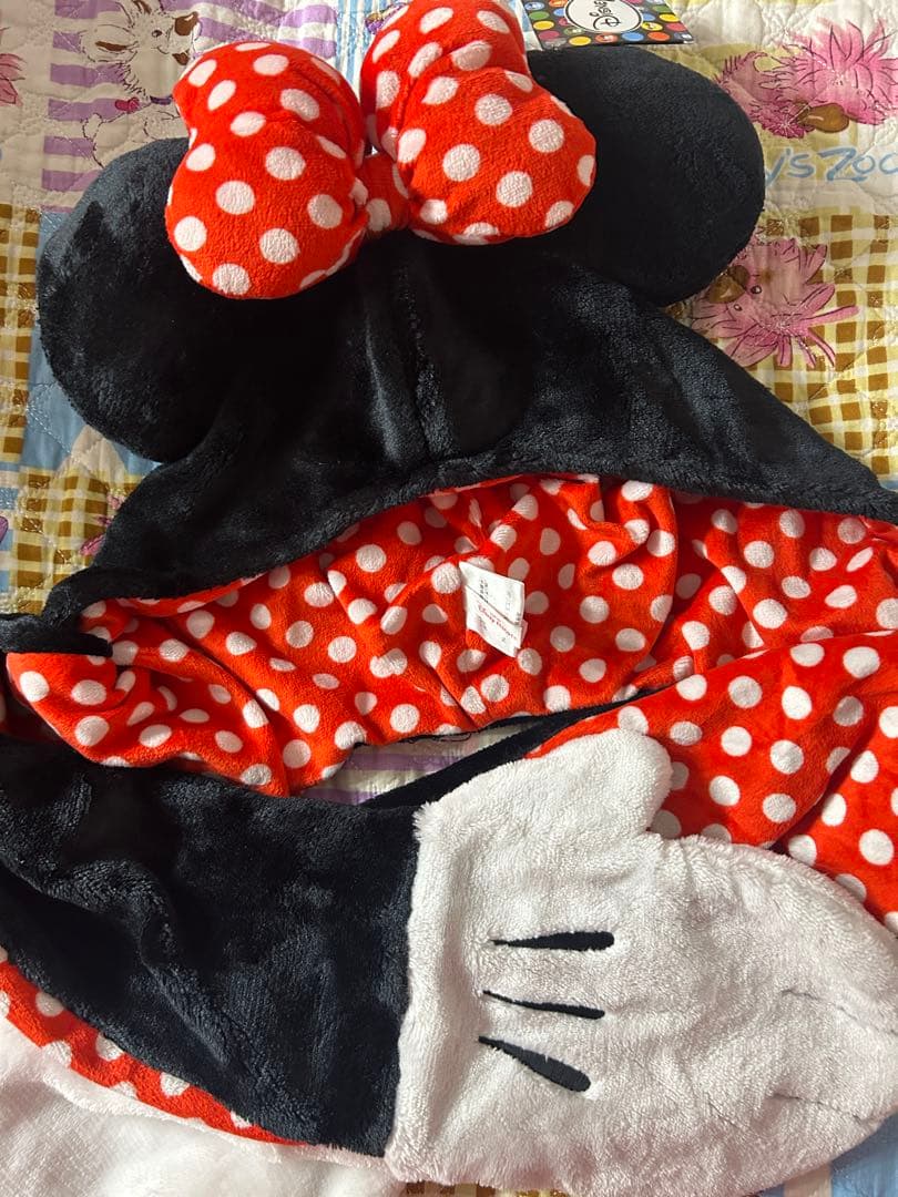 【未使用品】タグ付き！ミニー マフラーキャップ