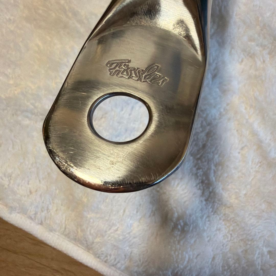 Fissler ステンレススチール フライパン24センチ