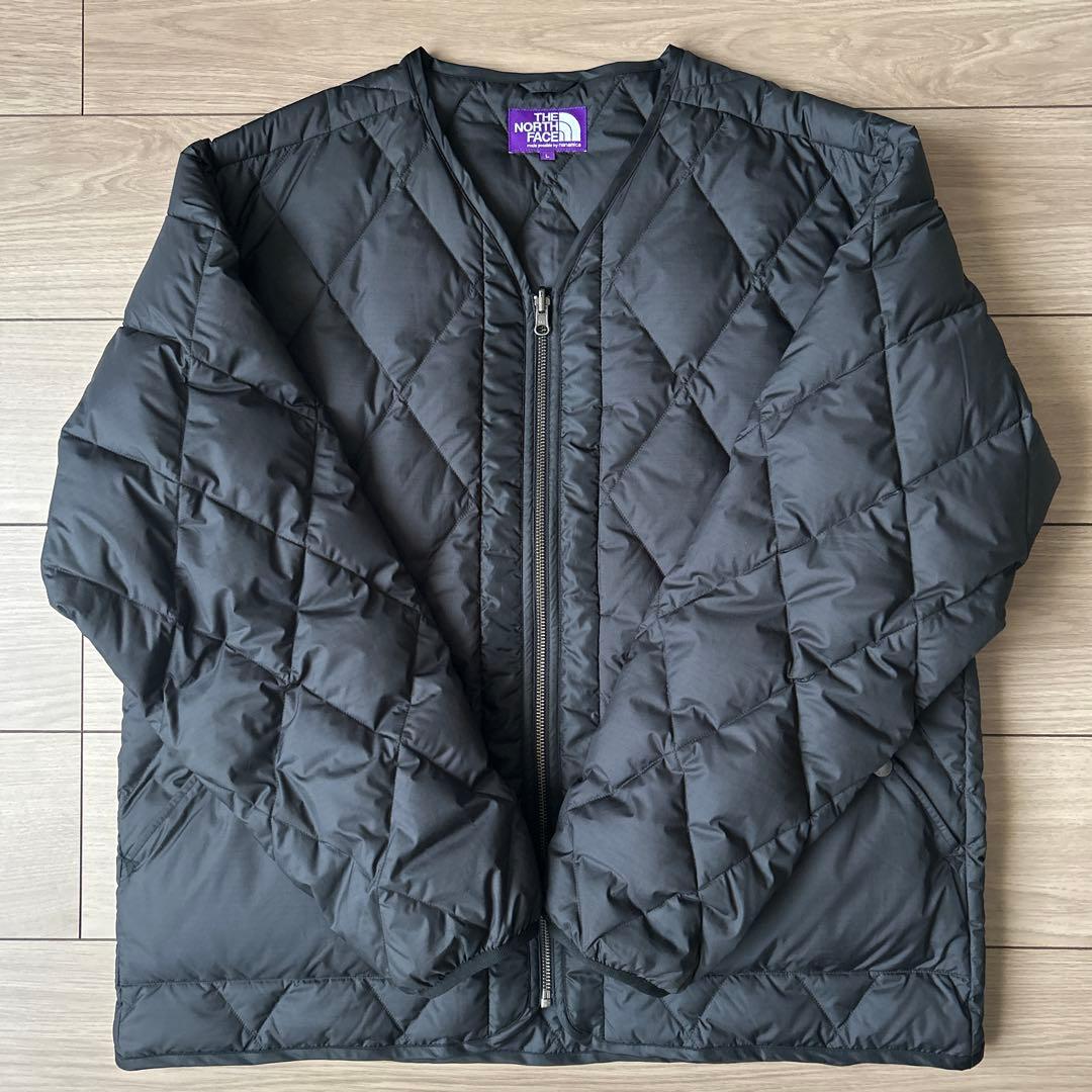ザ・ノース・フェイス パープルレーベル　フィールドダウンカーディガン　Lサイズ