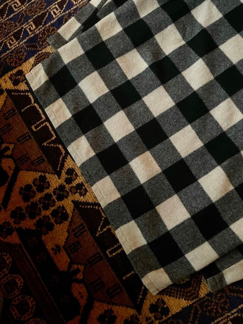 最初期 neighborhood LACE UP FLANNEL SHIRTS