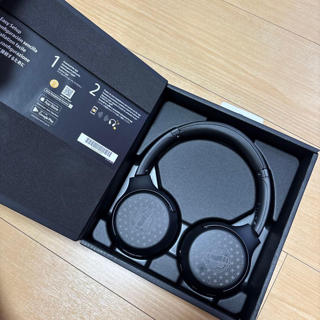 鬼滅の刃 ヘッドホン 竈門ね豆子モデル SONY WH-XB700