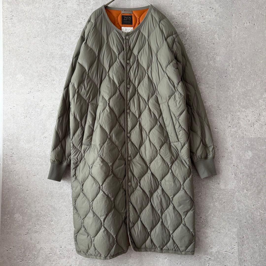TAION オーバーサイズ ダウン ロングジャケット　ダウンジャケット　コート