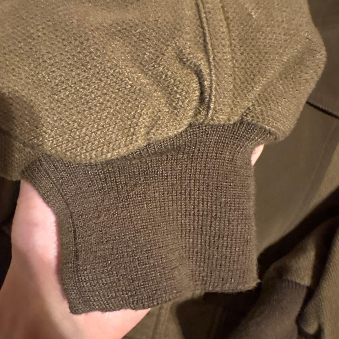 90S vintage デザインブルゾン　切替　古着　メンズM