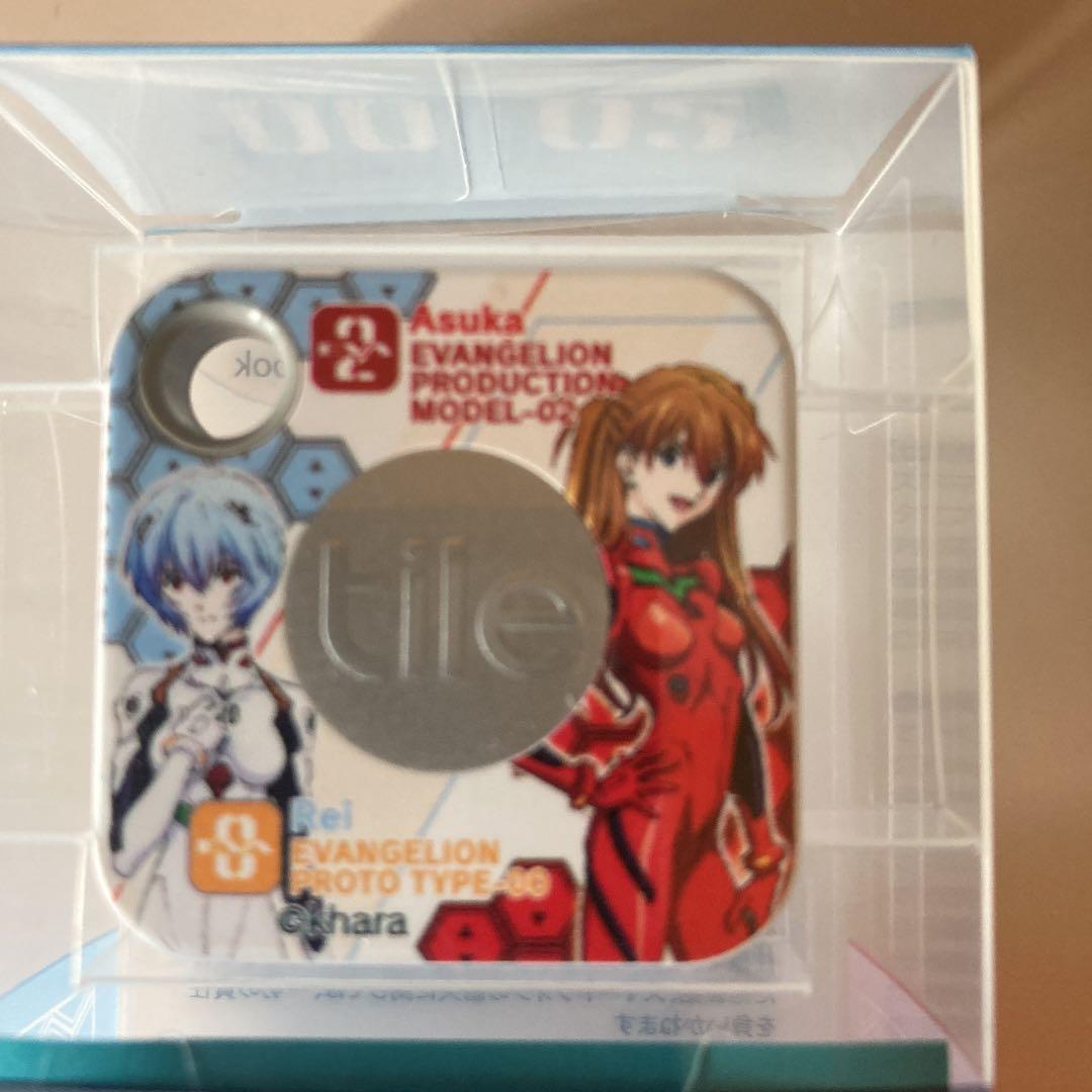 エヴァンゲリオン　レイ・アスカ 探し物トラッカー Tile Mate