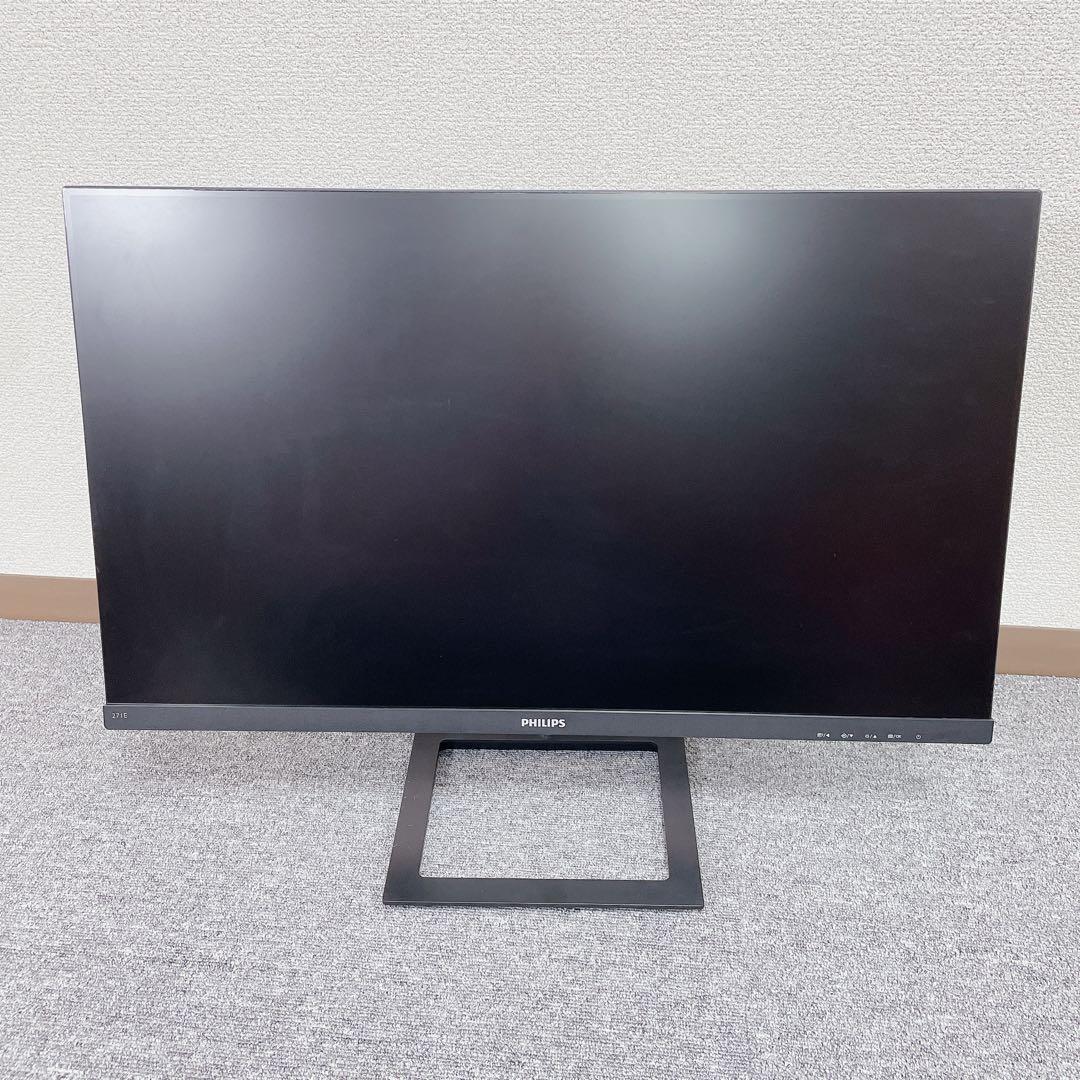 PHILIPS 27インチ モニター 271E1D フレームレス ディスプレイ