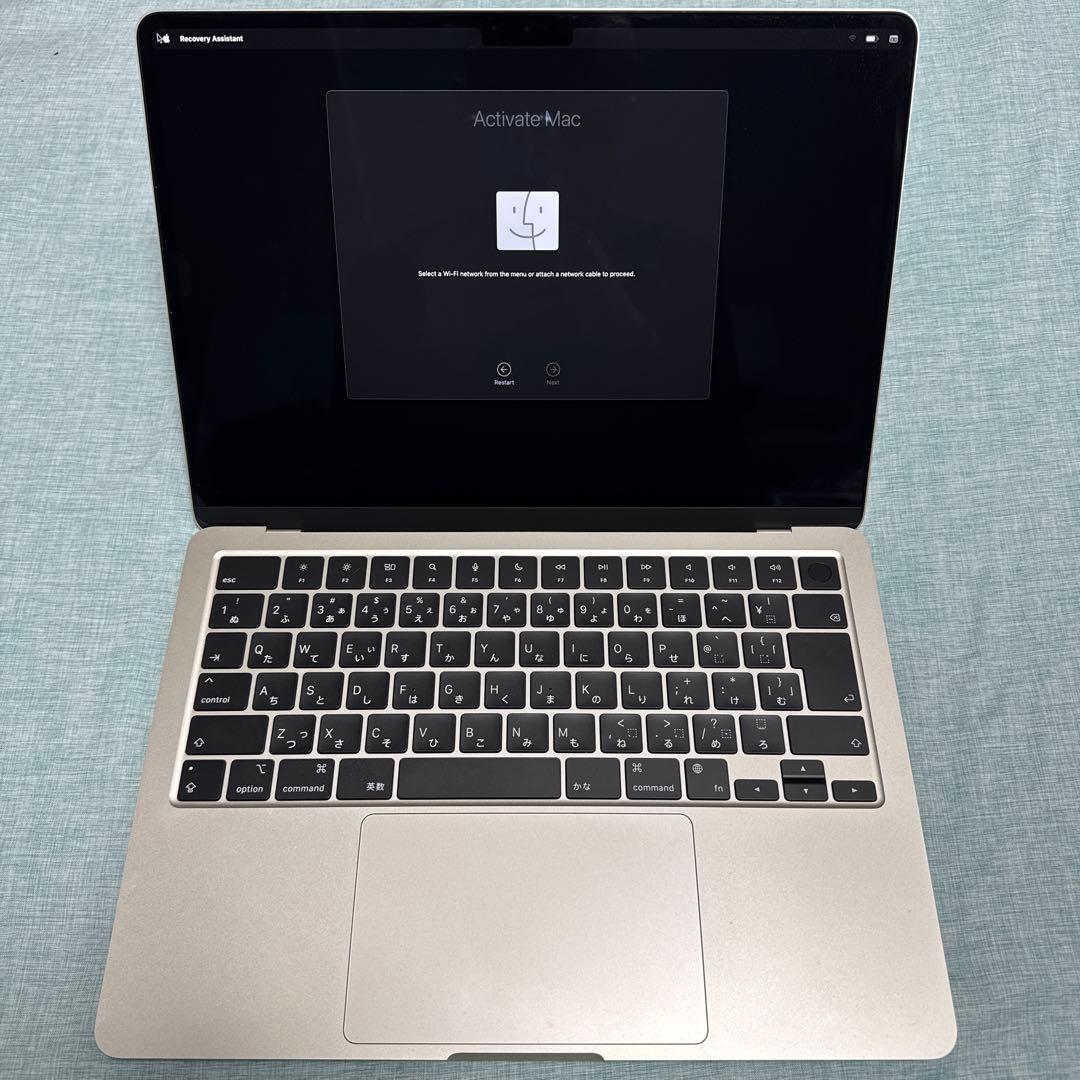 【極美品】MacBookAir M3 13.6吋 16G 512G シルバー