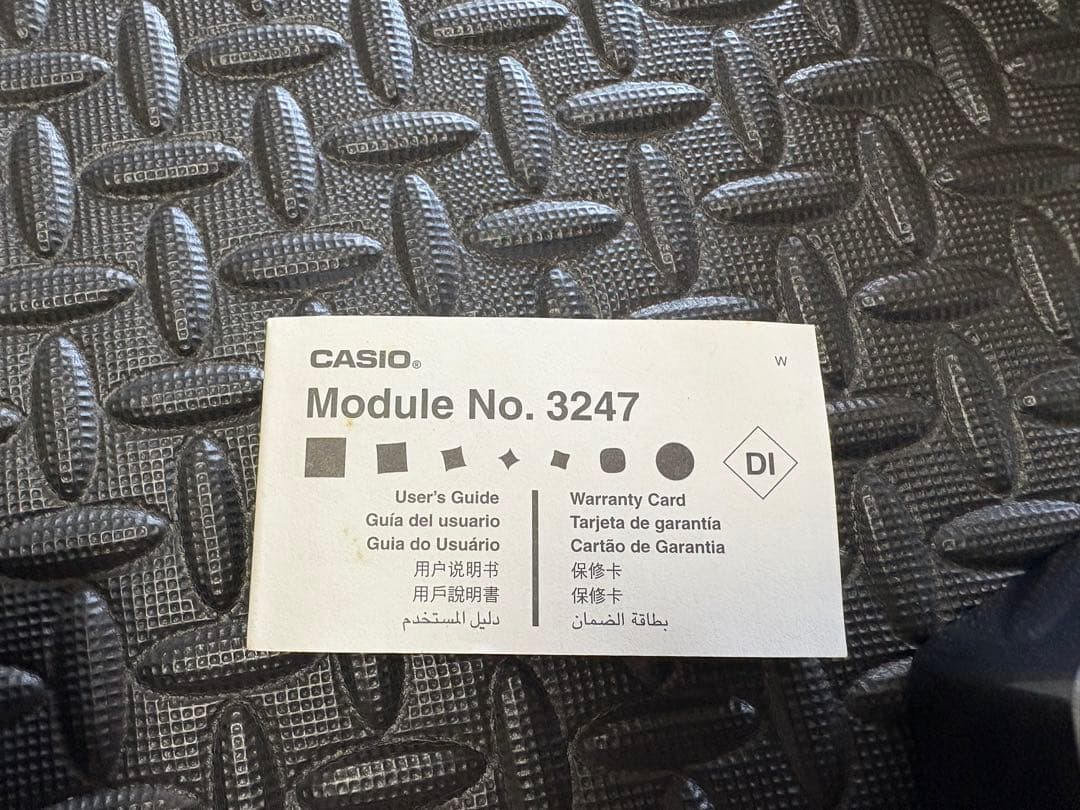 値下げ【美品】カシオ G-SHOCK ジェイソン復刻モデル G-001-2CJF