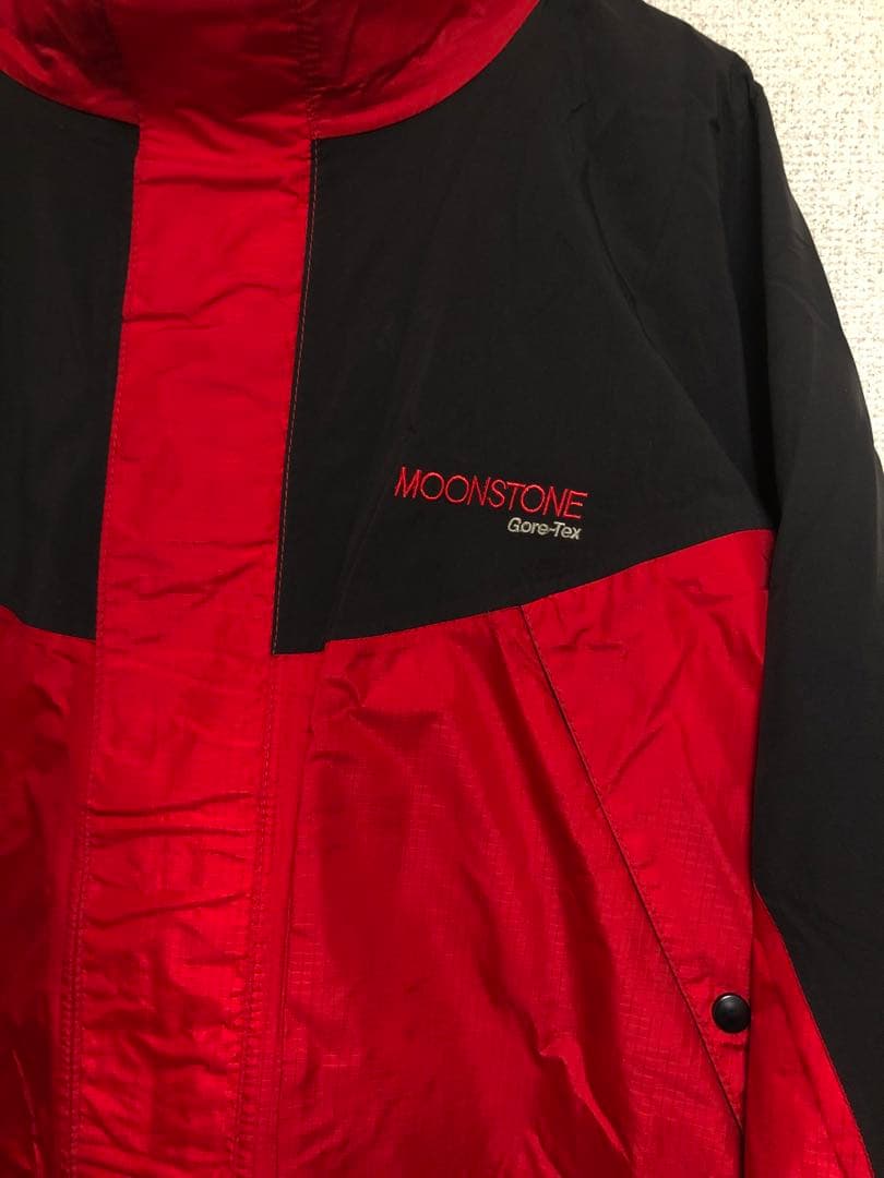moonstone ムーンストーン 旧タグ レッド×ブラック Lサイズ