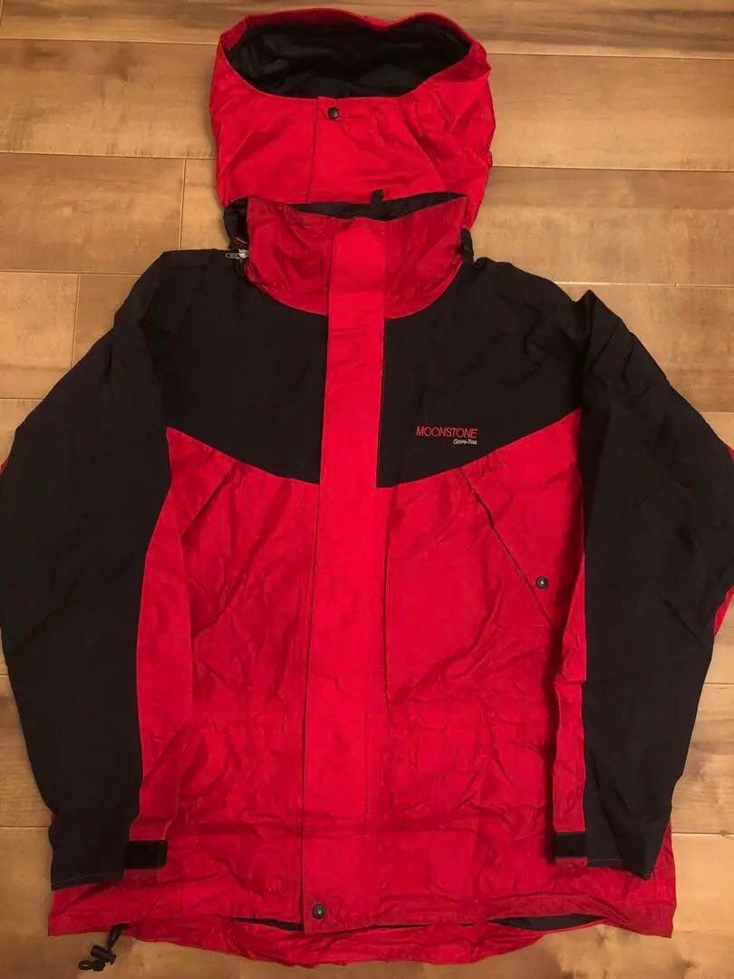 moonstone ムーンストーン 旧タグ レッド×ブラック Lサイズ