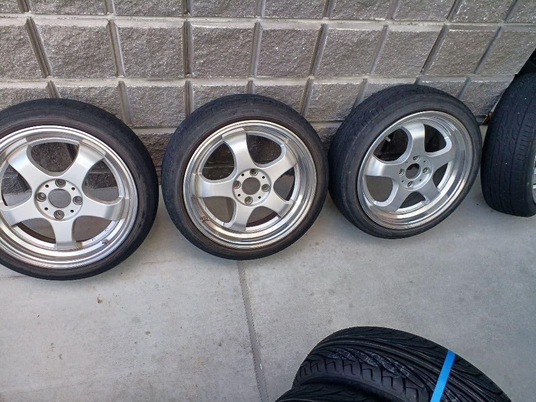 ステレスレーシング 165/50R16 5スポークホイール4本セット