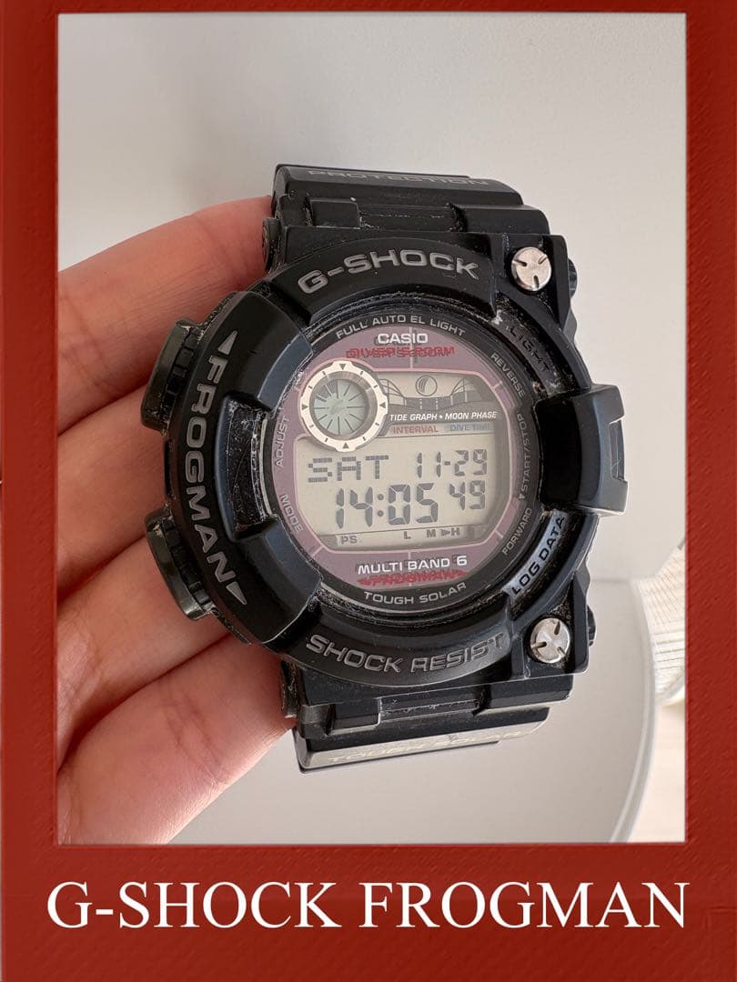 G-SHOCK FROGMAN ブラック 大幅値下げ！