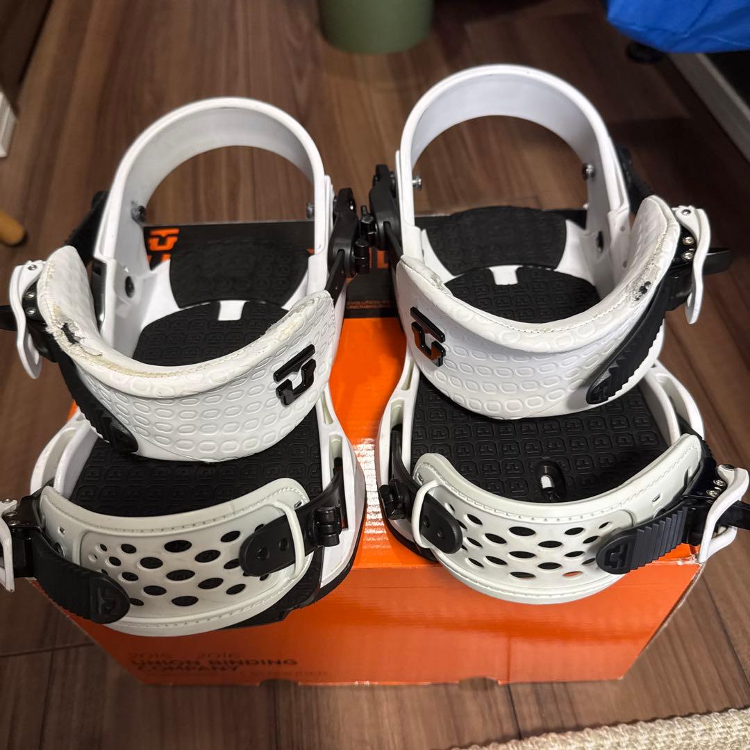 UNION FORCE スノーボード ビンディング ホワイト M/L