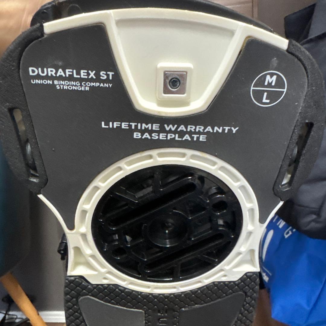 UNION FORCE スノーボード ビンディング ホワイト M/L