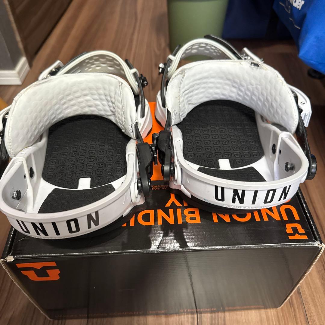 UNION FORCE スノーボード ビンディング ホワイト M/L
