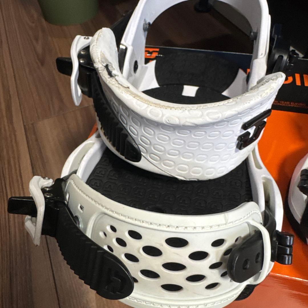 UNION FORCE スノーボード ビンディング ホワイト M/L