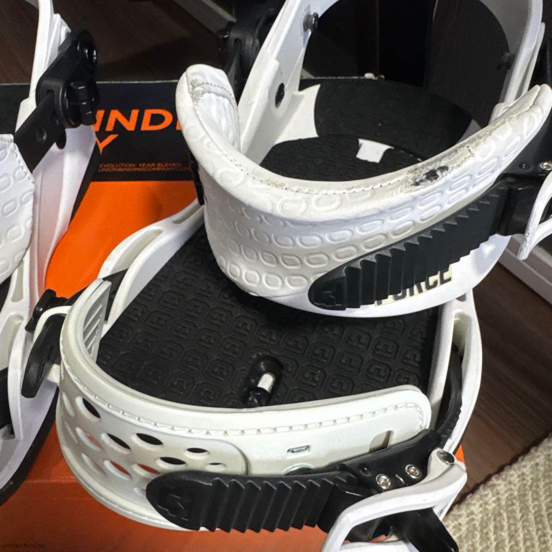 UNION FORCE スノーボード ビンディング ホワイト M/L