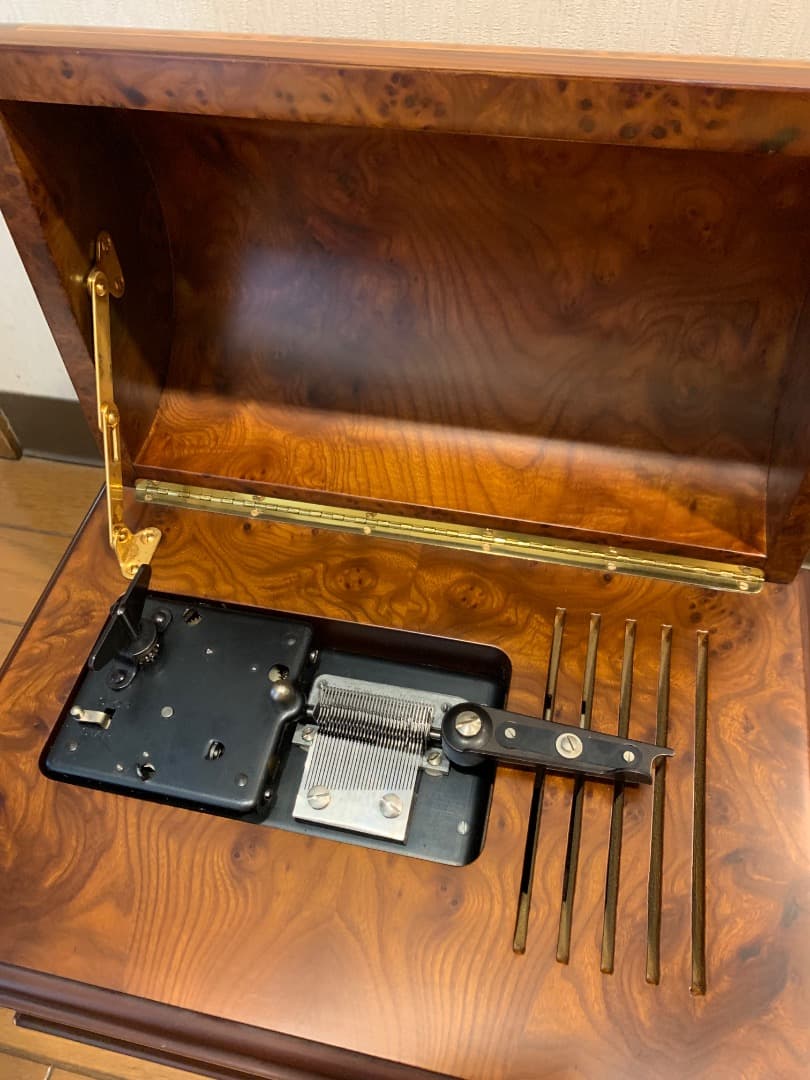 木製オルゴール　ジャンク品