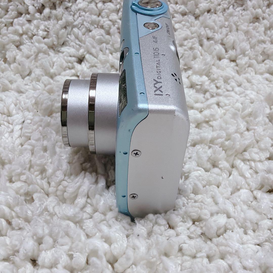 Canon IXY DIGITAL 110 IS デジカメ コンデジ 青 ブルー