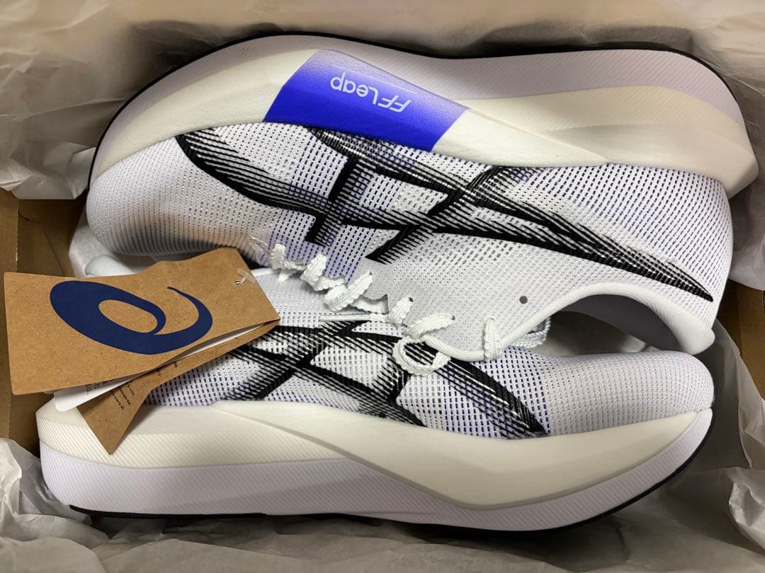 アシックス マジックスピード5 27cm ホワイト