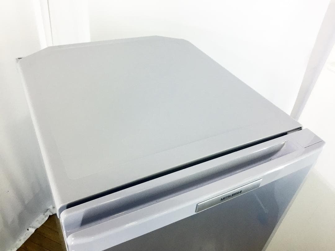 送料無料★◆中古★三菱 ラウンドカット 2ドア冷蔵庫 MR-P15T