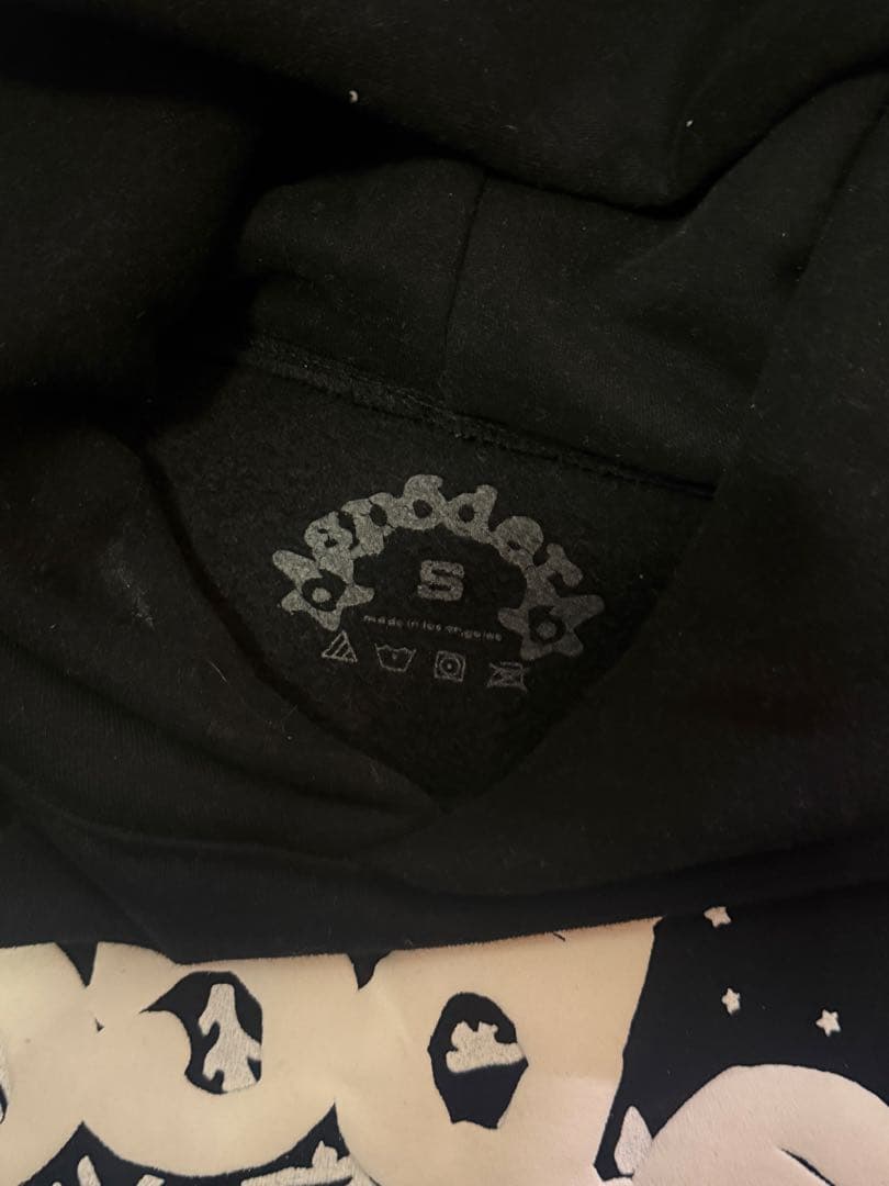 スパイダーウェブデザイン パーカー Sサイズ