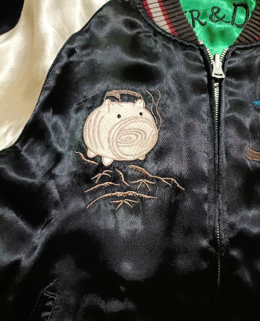 STUDIO D’ARTISAN★ダルチザン 花鳥風月 リバーシブル スカジャン