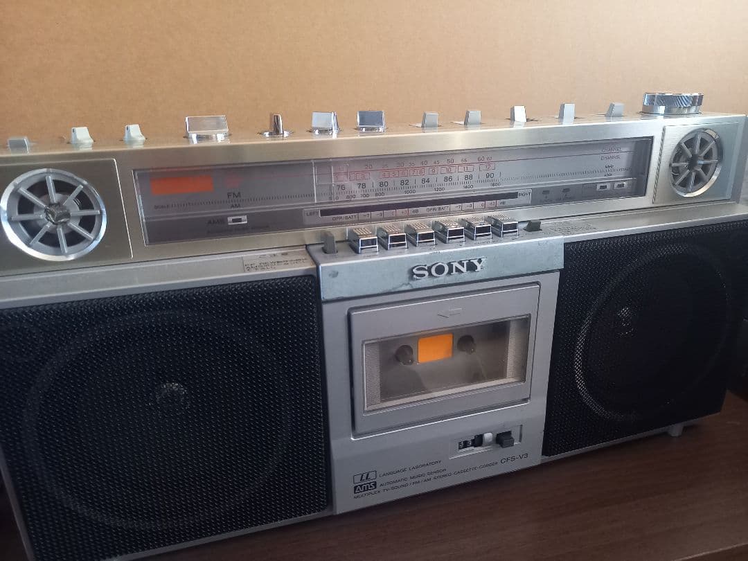 SONY CFS-V3 ラジカセ
