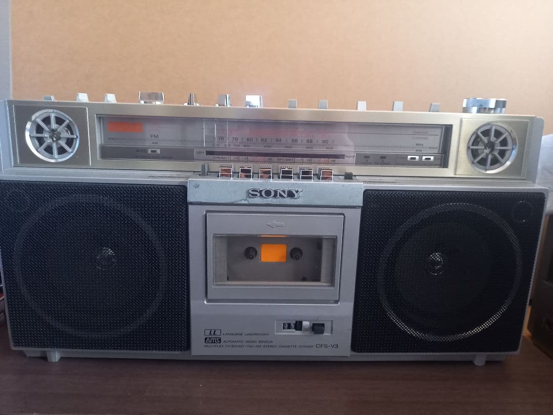 SONY CFS-V3 ラジカセ