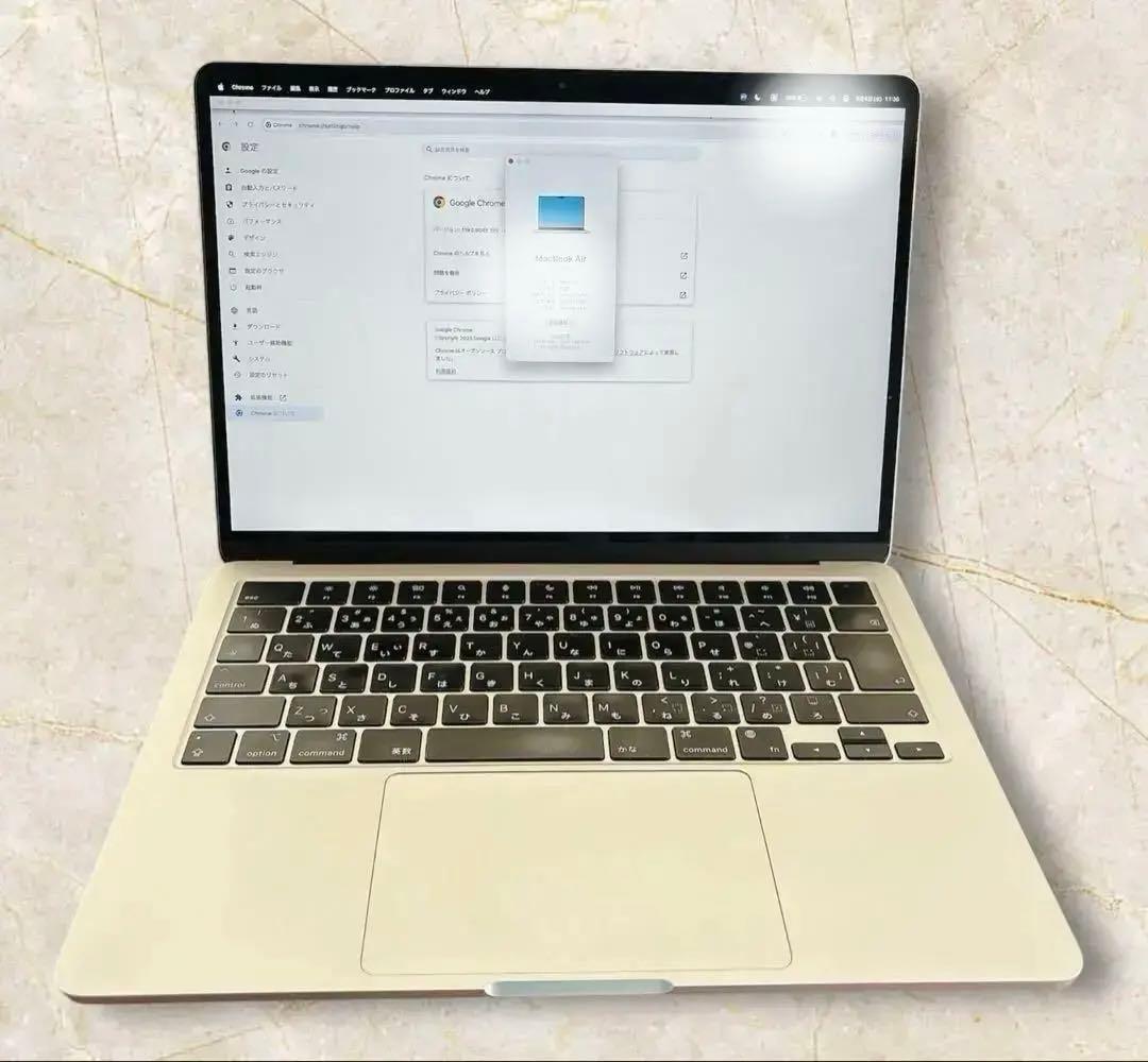 Apple M2 MacBook Air 13インチ