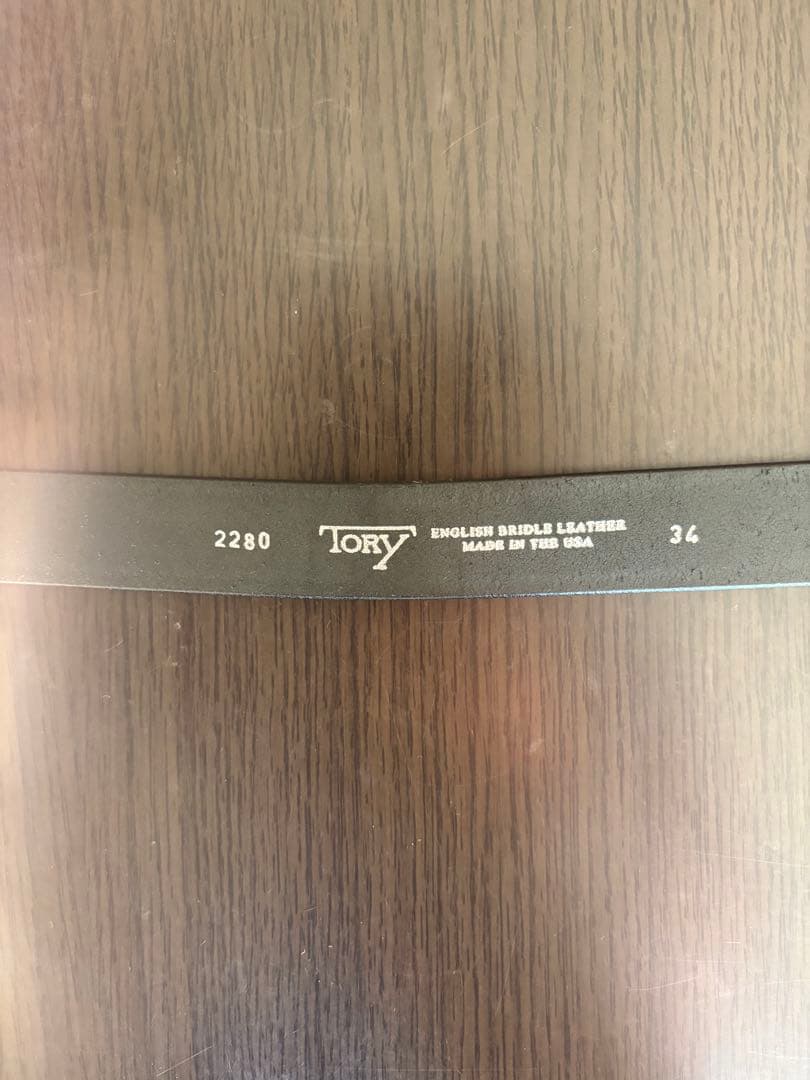 トリーレザーフックバックベルト34