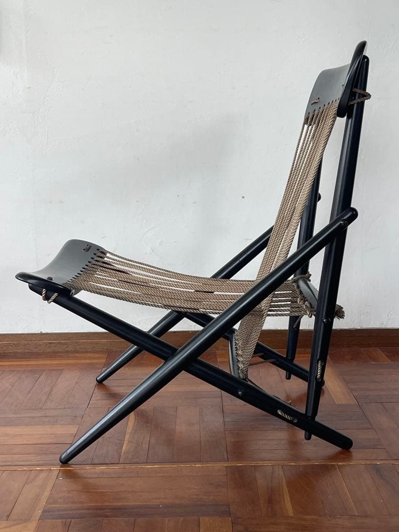 ジャパン ヴィンテージ オールド マルニ ロープ チェア