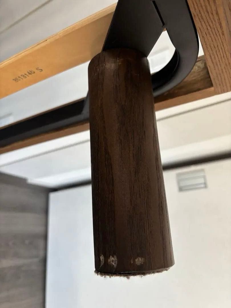 ベッドフレーム セミダブル 無印　ヘッドボード付