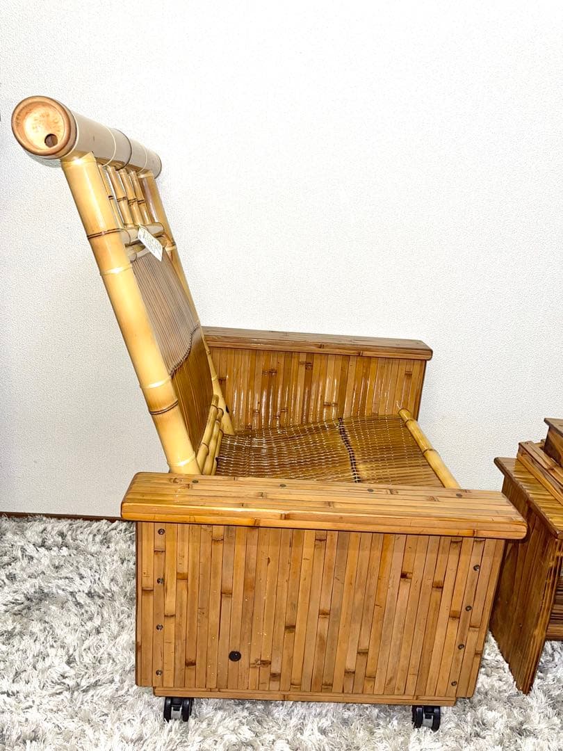 ♦︎参考価格　約253,000円♦︎ 梅里竹芸　健康イス　オットマン等　付属品多数