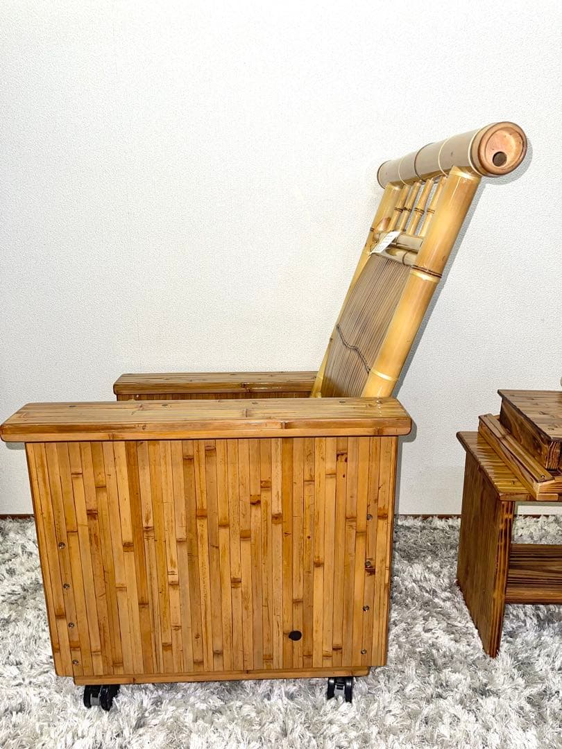 ♦︎参考価格　約253,000円♦︎ 梅里竹芸　健康イス　オットマン等　付属品多数